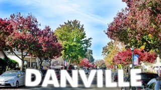 Downtown Danville California 4K [upl. by Deraj89]