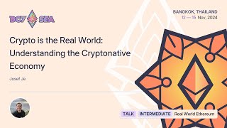 Crypto is the Real World Understanding the Cryptonative Economy [upl. by Eleonore]