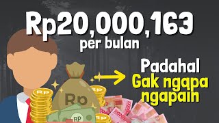 Cara Dapat 20jt Per Bulan Tanpa Kerja [upl. by Refinnaej]