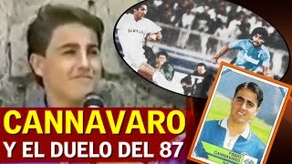 NápolesReal Madrid  Cannavaro y la eliminatoria de 1987 [upl. by Irotal]