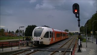 Spoorwegovergang Zuidbroek  Dutch railroad crossing [upl. by Barrada]