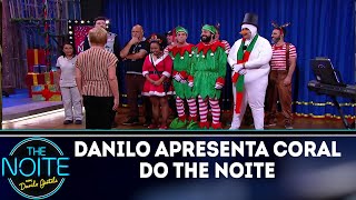 Danilo Gentili apresenta coral de Natal  The Noite 251218 [upl. by Aitak91]