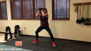 Express Strength Workout II Fitness With Christa [upl. by Ardell]