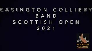 Easington Colliery Brass Band Live Scottish Open 2021 Playing St Magnus [upl. by Enileqcaj]