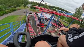 Spinner POV  Skara Sommarland Maurer Spinning Coaster [upl. by Gennifer]