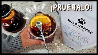 La MEJOR RECETA de CAFÉ FRÍO con una NARANJA [upl. by Nnairol455]