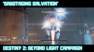 Sabotaging Salvation Reclaiming Europa  Destiny 2 Beyond Light [upl. by Conal787]