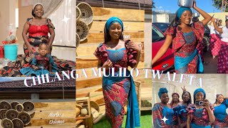 Vlog CHILANGA MULILO TWALETA My First One Ever [upl. by Maddie]