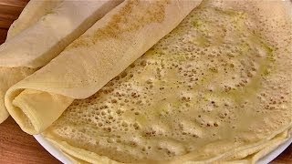 PfannkuchenBaghrirmarokkanische Pfannkuchen süß und pikantCrepes Dessert [upl. by Gaylene]