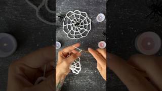 Crochet Tutorial spider web [upl. by Yelloh]