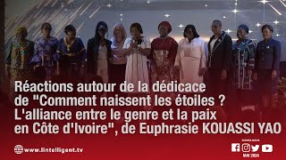 Réactions autour de la dédicace du nouveau livre de Euphrasie KOUASSI YAO [upl. by Ruyle]