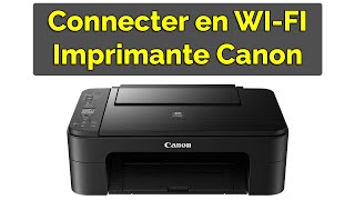 Comment connecter une imprimante Canon en WIFI [upl. by Aytac]