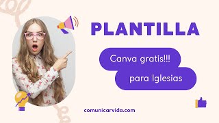 ✅ Plantilla Canva vertical para redes sociales para Iglesias o grupos cristianos gratis [upl. by Ennybor236]