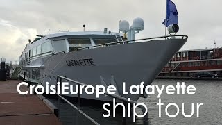 CroisiEurope Lafayette River Ship Tour Highlights [upl. by Llehcam]