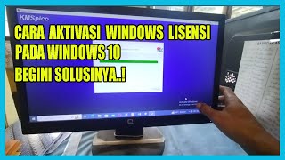 Cara Aktivasi Windows Di Windows 10 [upl. by Hailee798]