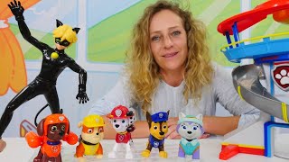 Nicoles Wunderbox  Spielspaß mit Barbie Baby Born und der Paw Patrol  4 Folgen am Stück [upl. by Tulley]