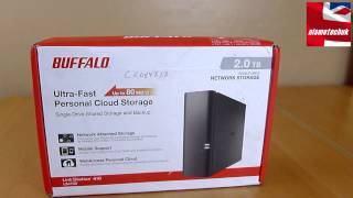 Buffalo Link Station LS410D 2TB NAS Unboxing Overview  nguyenphongvn [upl. by Bessie]