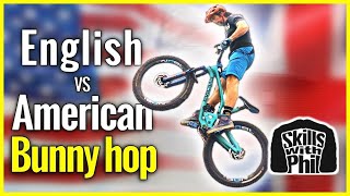 Which is Better English bunny hop vs American bunny hop  Bunny hop tutorial [upl. by Rellia]