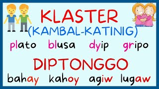 KLASTER  KAMBALKATINIG   AT DIPTONGGO [upl. by Arturo]