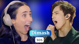 Opera SingerVocal Coach REACTION SOS by Dimash [upl. by Aihseym]