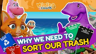 Why we need to sort our Trash  Garbage Segregation The Sorting Song Animation for Children Kids [upl. by Asus]