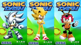 Silver 🆚 Movie Super Sonic 🆚 Charmy vs All Bosses Zazz Eggman All Characters [upl. by Htebiram]