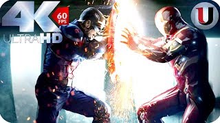 Captain America All Fight Scene amp More Civil War HD Blue Ray [upl. by Cleavland16]