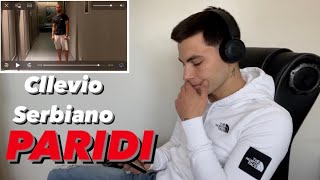 DANY REACTION  Cllevio Serbiano  Paridi Diss Noizy [upl. by Trelu]