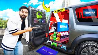 We Made Secret Gaming Room Inside Car  गाडी के अंदर गेमिंग रूम बना दिया 😱 [upl. by Klemens]