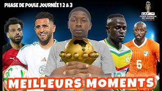 quotRésumé  Tous les buts de la phase de poules de la Coupe dAfrique 2024 en Côte dIvoire quot [upl. by Inilahs]