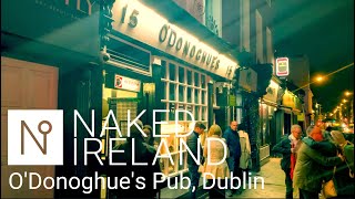 Whats a REAL Irish pub like in the evening Check out the madness at Donoghues Pub Dublin [upl. by Nwadrebma]