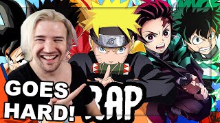 REACTION  SHONEN JUMP RAP CYPHER  RUSTAGE [upl. by Esme438]