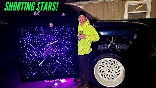 DIY STARLIGHT HEADLINER START TO FINISH   DO’S amp DON’TS [upl. by Pasol]