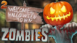 Call of Duty Halloween Town Zombies 2 quotBETTER THAN LAST TIMEquot wBlitzwinger amp Athix [upl. by Yekcim]