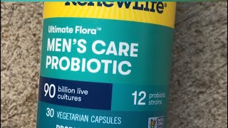 Renewlife Ultimate Flora Men’s Care PROBIOTIC Review [upl. by Anaujat]