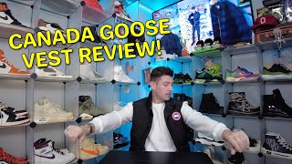 Canada Goose Vest Unboxing [upl. by Retrac]