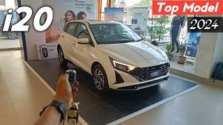 Hyundai i20 Top Model Asta O 2024 ❣️ i20 Top Model Review 😍 Price • Features [upl. by Nalim]