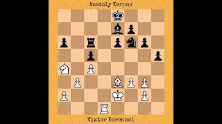 Viktor Korchnoi vs Anatoly Karpov  World Championship Match 1978 chess [upl. by Robinette]