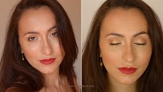 Maquillage des yeux marron pour une soirée [upl. by Bedwell]