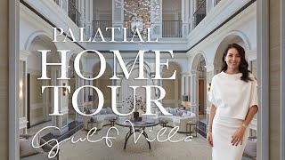 HOME TOUR  PALATIAL GULF VILLA [upl. by Bobina]