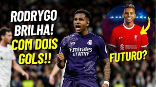 🚨RAYO SEM VINI JR RODRYGO BRILHA NO REAL MADRID  RODRYGO NO LIVERPOOL [upl. by Manny825]