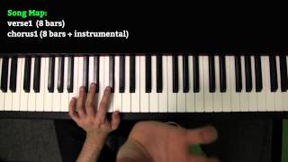 Oceans where Feet May Fail by Hillsong United  piano tutorial  Part 1 [upl. by Harriott61]