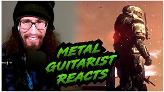 Pro Metal Guitarist REACTS Halo Reach OST  Lone Wolf [upl. by Rauch]