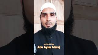 Insan Vah Ladai Kabhi Nahin Jeet Sakta sorts bayan meraj video funny qarimeraj [upl. by Nemajneb253]