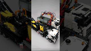 LEGO Technic 42175 Volvo FMX Truck amp EC230 Electric Excavator vs 42043 Arocs amp 42078 Mack Anthem [upl. by Matt]