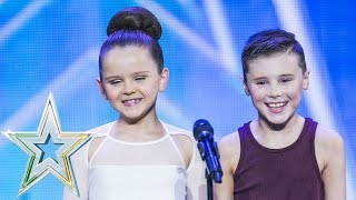 Izzie and Fionn dance to Sias Set Free  Auditions Week 7  Ireland’s Got Talent 2018 [upl. by Valerlan]