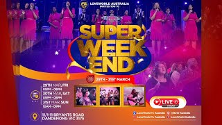 LIVE SUPER WEEKEND 2024  DAY 1 OPENING SESSION [upl. by Ative]