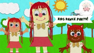 Ultimate Kids Dance Party Video Fun Songs Animated Dance Moves amp Energetic Fun for Children🎶🌟 [upl. by Mcnair645]