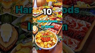 10 unbelievable Haram Foods in Islam Part 2 food Haram [upl. by Fronniah344]