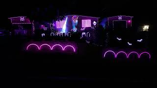 Noetzel Family Light Show  Halloween 2024  Everyday is Halloween [upl. by Caswell]